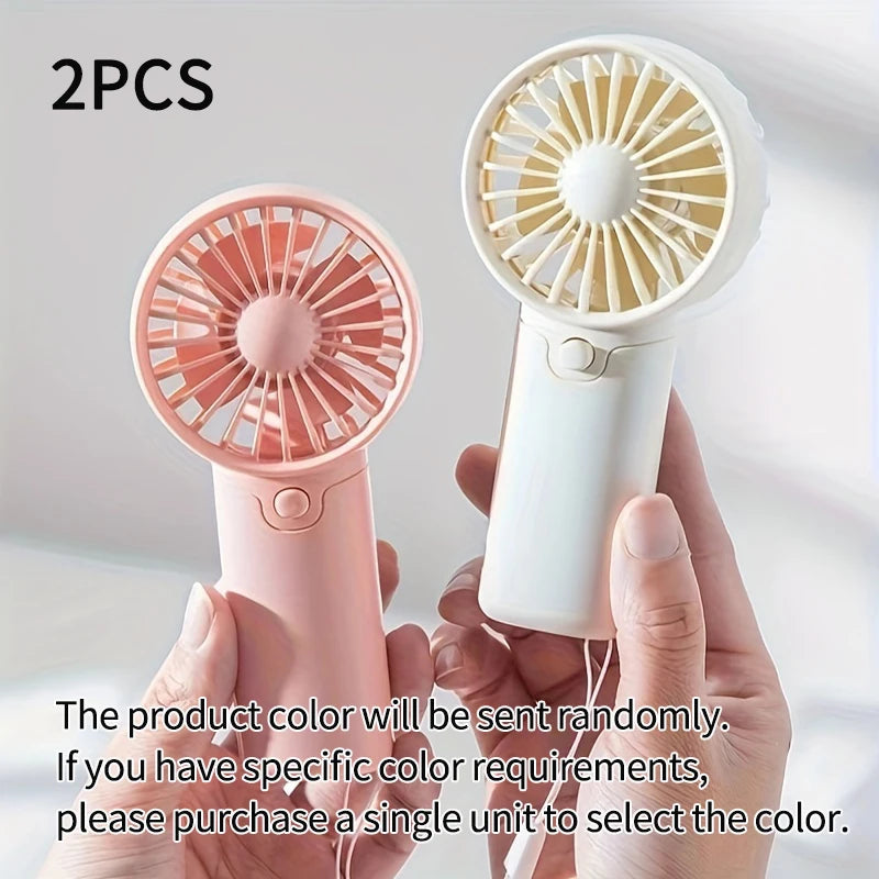 Mini Ventilateur Portable Rechqrgeable-Fraîcheur de Poche