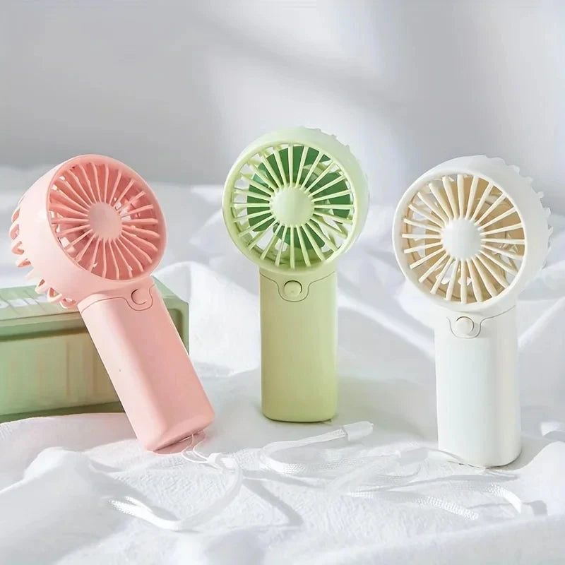 Mini Ventilateur Portable Rechqrgeable-Fraîcheur de Poche