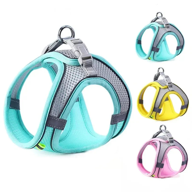 Harnais Anti-Traction Confort pour Chien – Réfléchissant & Respirant