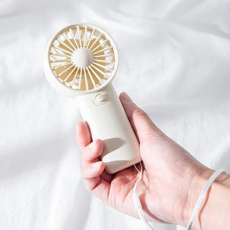Mini Ventilateur Portable Rechqrgeable-Fraîcheur de Poche
