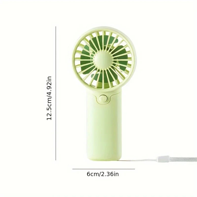 Mini Ventilateur Portable Rechqrgeable-Fraîcheur de Poche